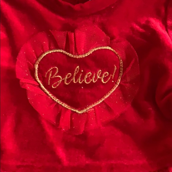 NWOT 12 MONTH HOLIDAY DRESS - Picture 2 of 5